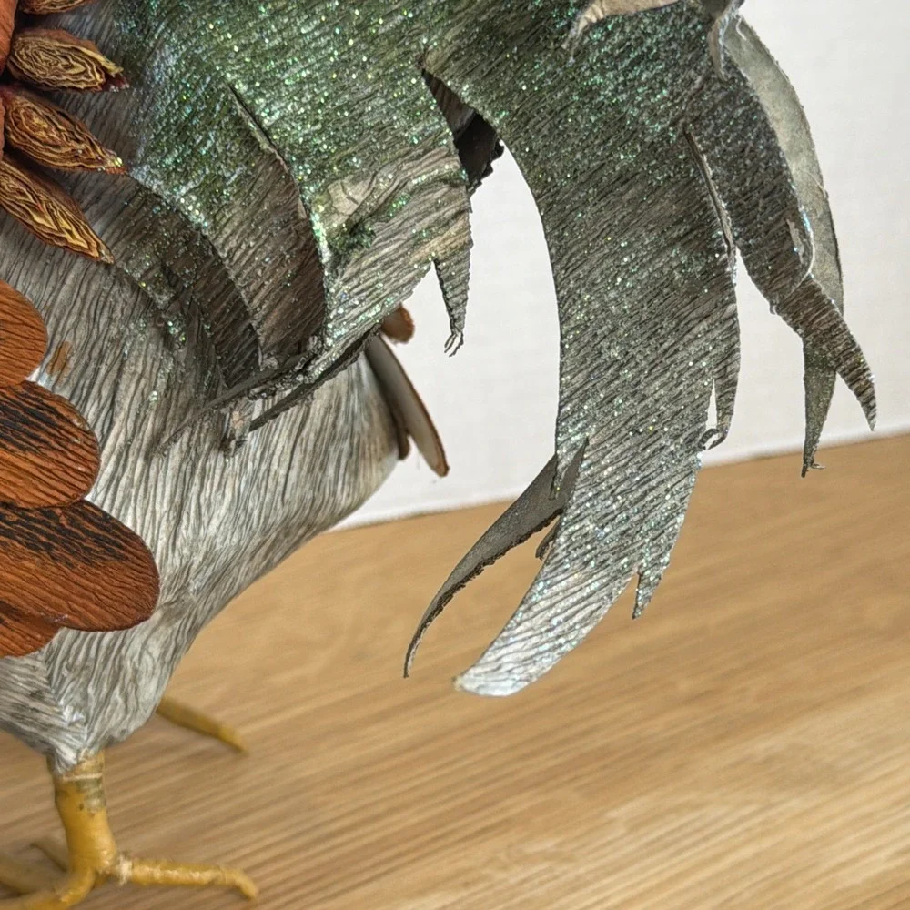 Decorative Cardboard Multicolor Chicken 9